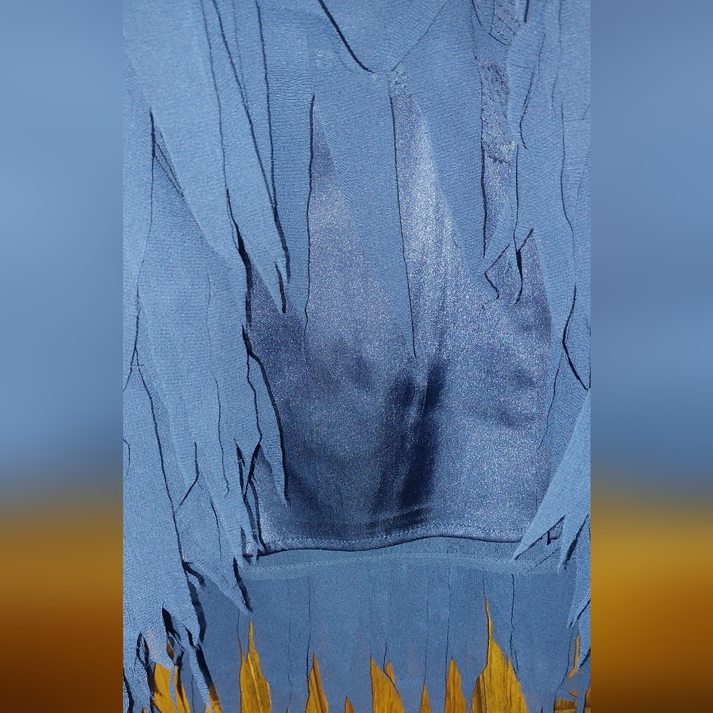 Anthropologie Sequin Fringe Festival Mini Skirt - Picture 11 of 13